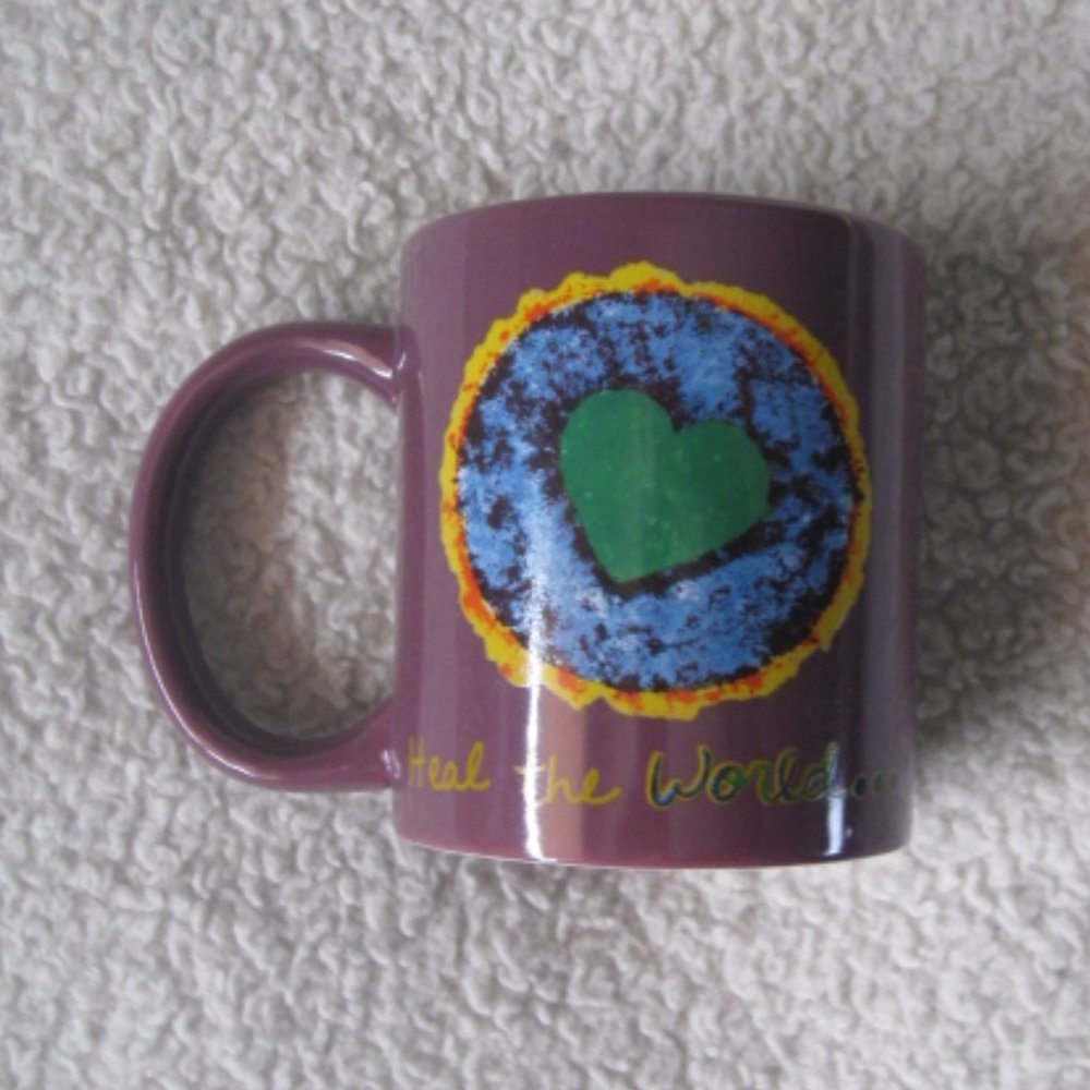 Penzeys Purple Coffee Mug